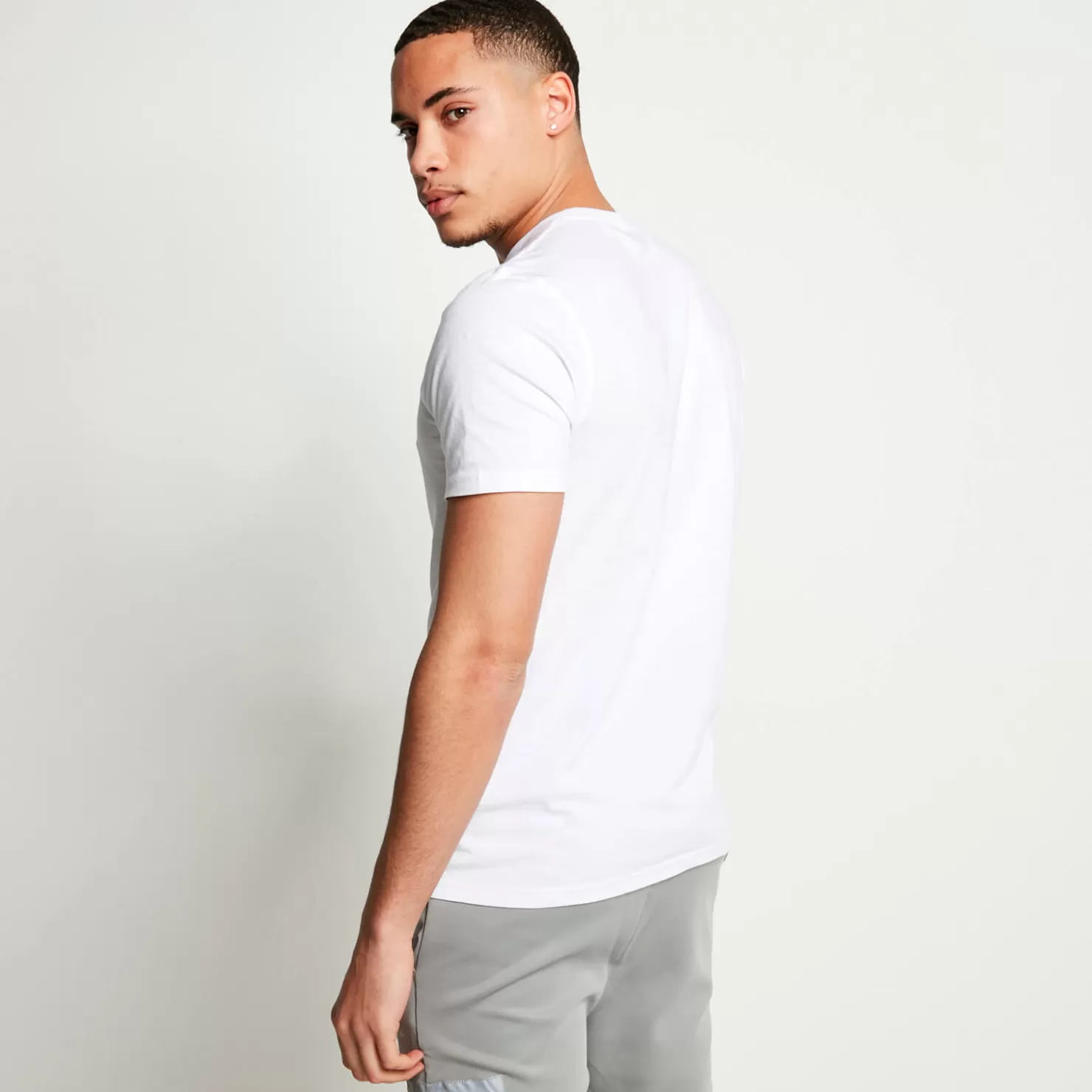 11 Degrees T-Shirts< 3 Pack Essential Short Sleeve T-Shirts – Black / White / Grey Marl