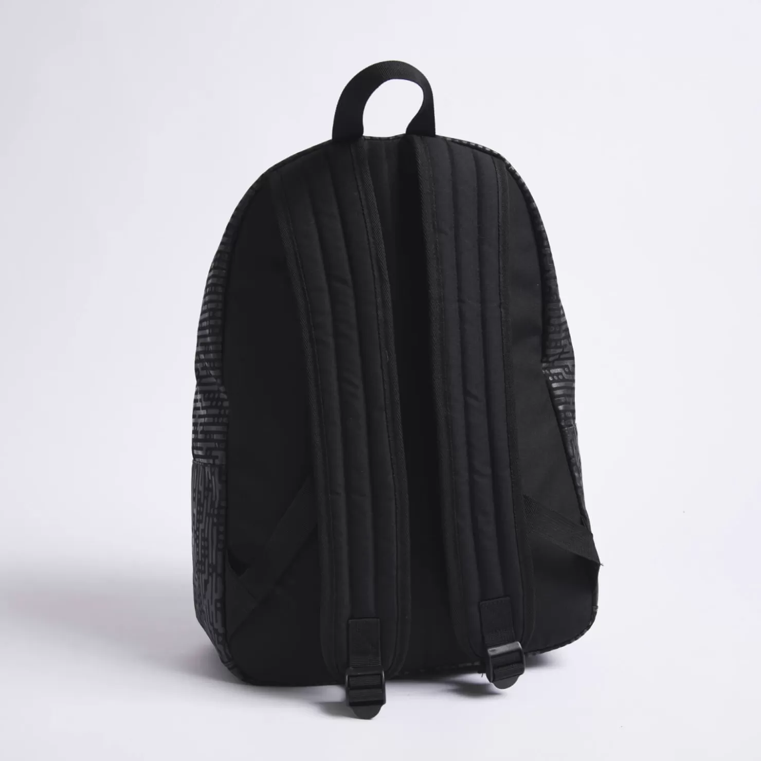 11 Degrees Bags< Circuit Print Backpack – Black