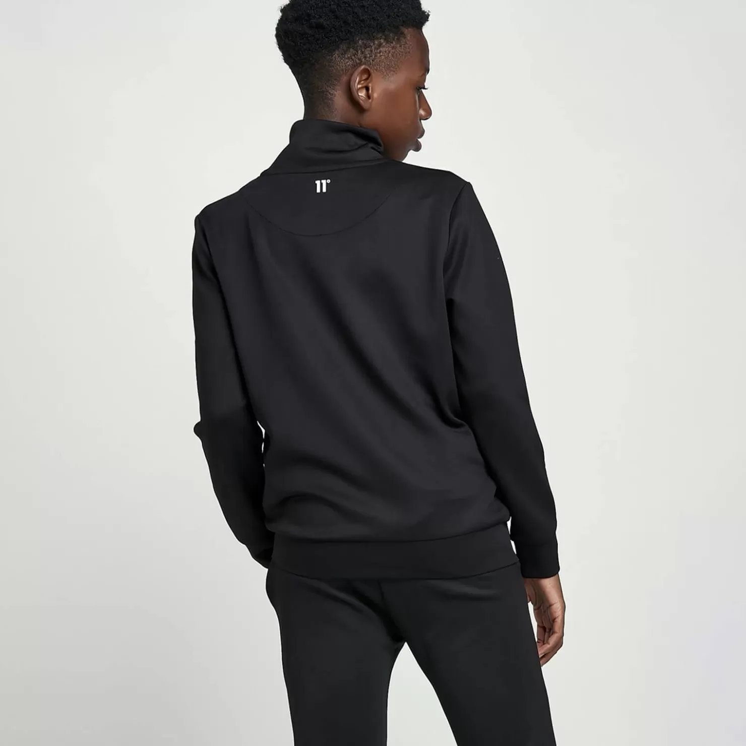 11 Degrees Tracksuits< Junior Core Poly Tracksuit – Black