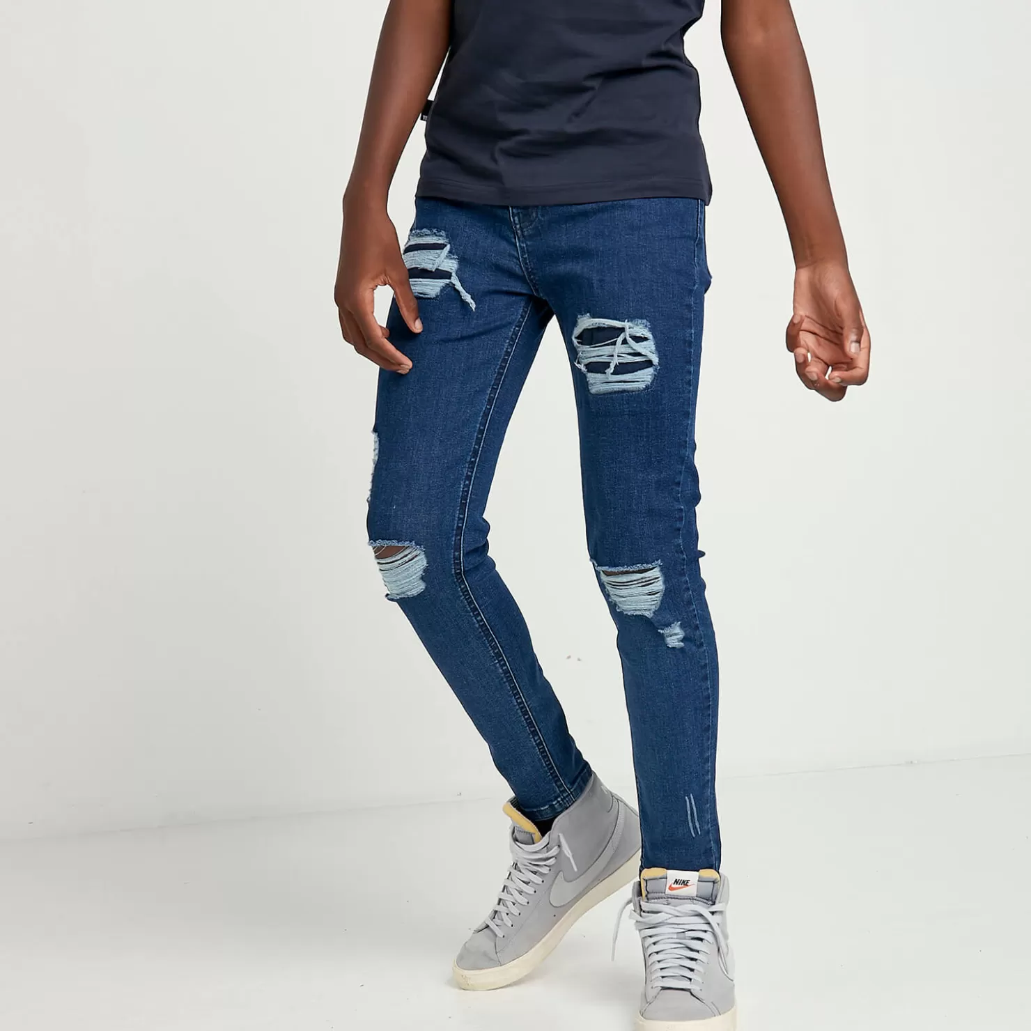 Junior designer skinny jeans cheap