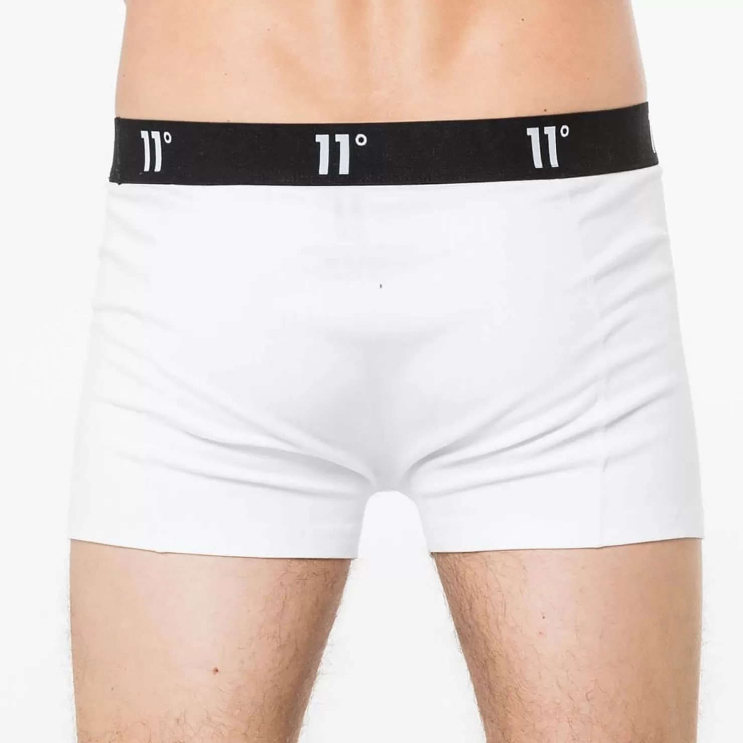 11 Degrees Socks & Underwear< Twin Pack Core Boxer Shorts – White