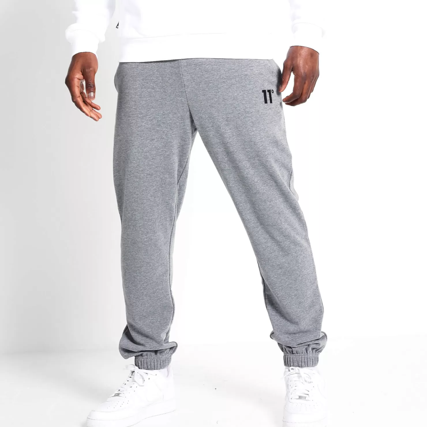 11 Degrees Joggers<Core Cuffed Joggers – Charcoal Marl