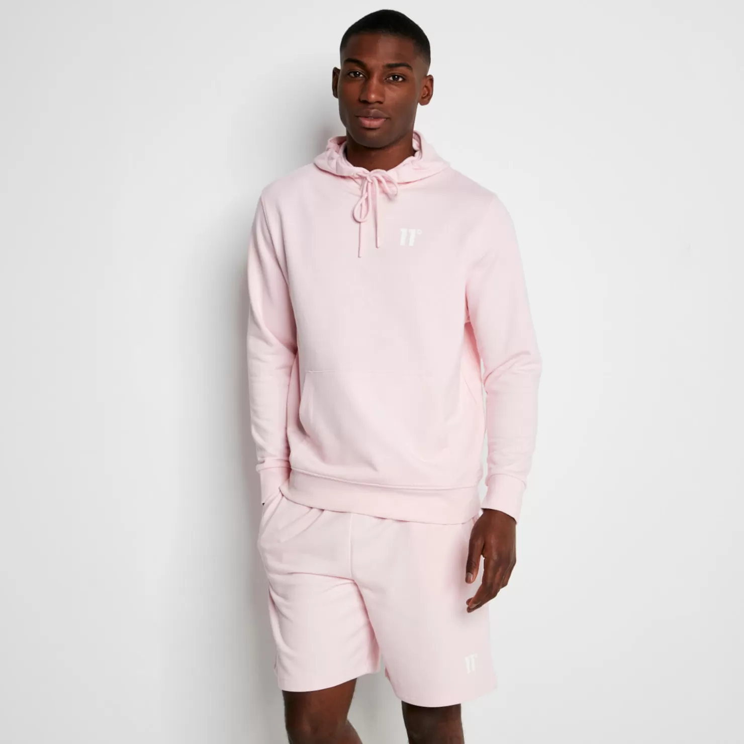 11 Degrees Hoodies<Core Hoodie – Light Pink