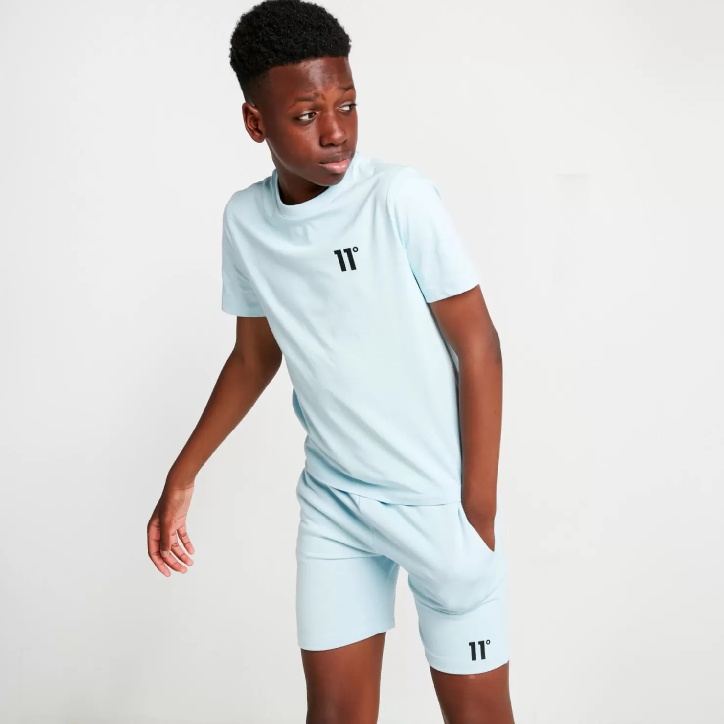 11 Degrees T-Shirts<Core T-Shirt – Light Blue