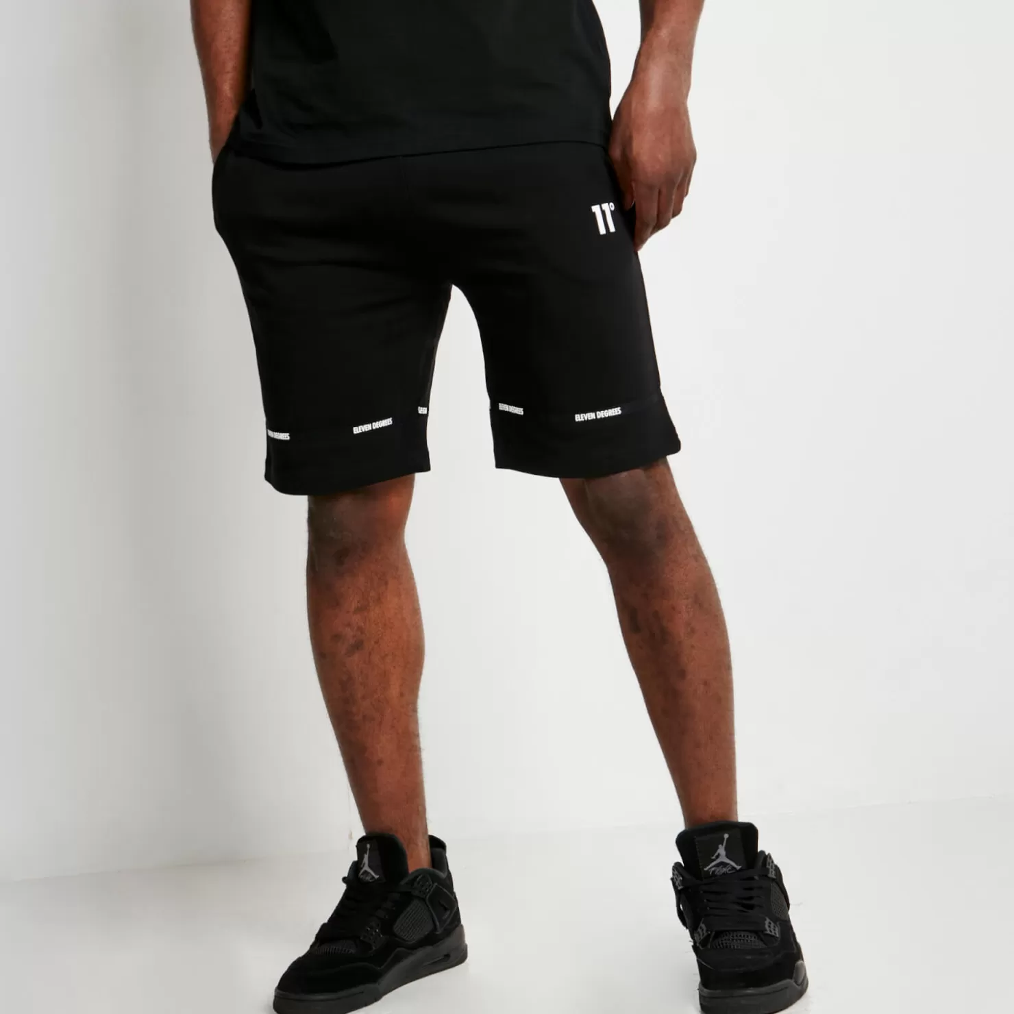 11 Degrees Shorts<Energy Shorts – Black