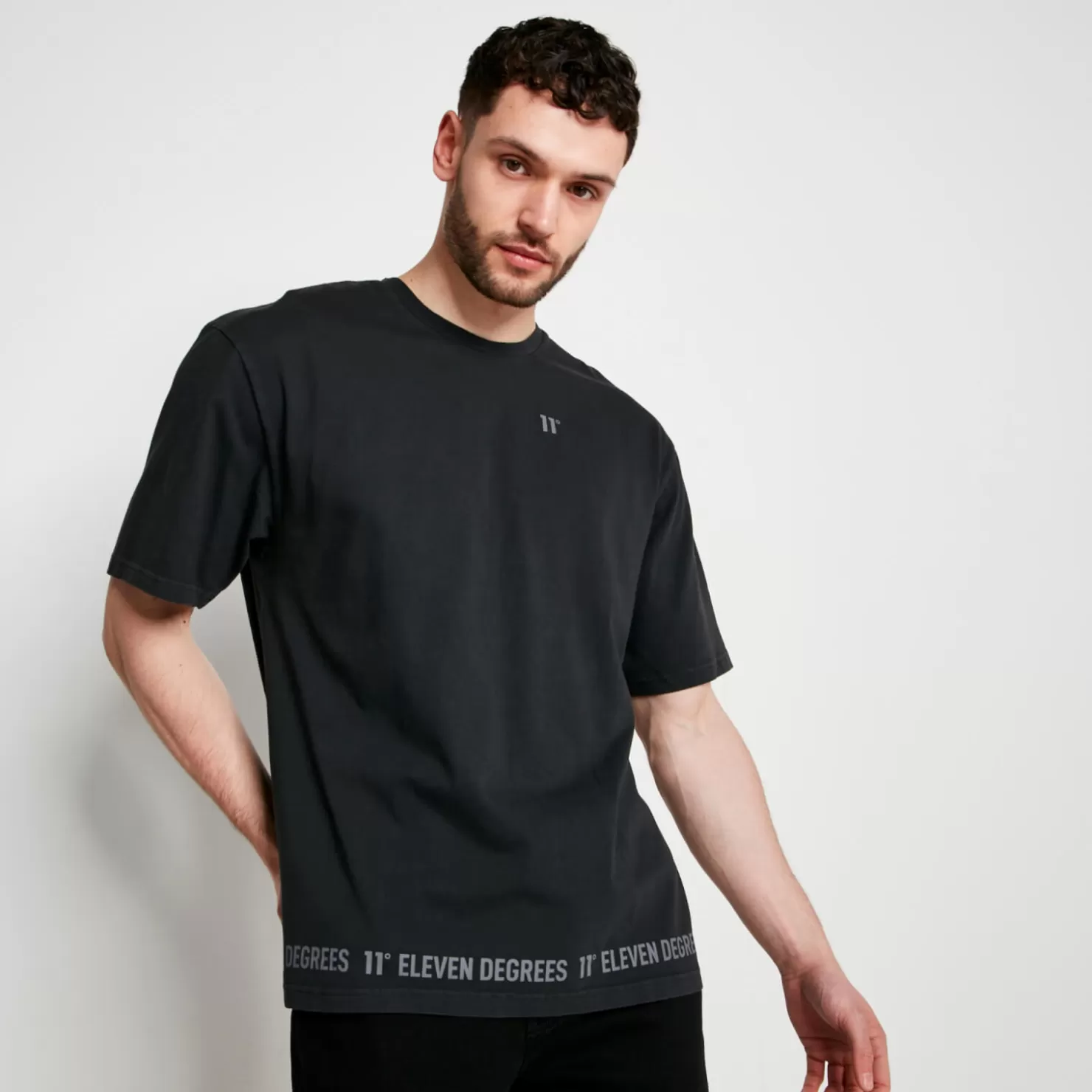 11 Degrees T-Shirts<Everyday T-Shirt – Black