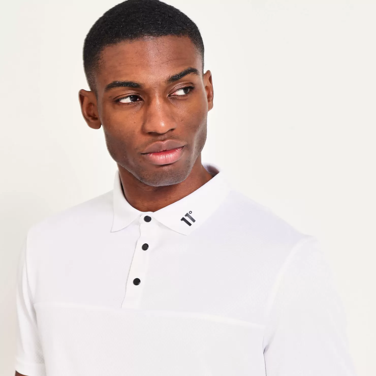 11 Degrees Polo Shirts<Golf Polo Shirt – White