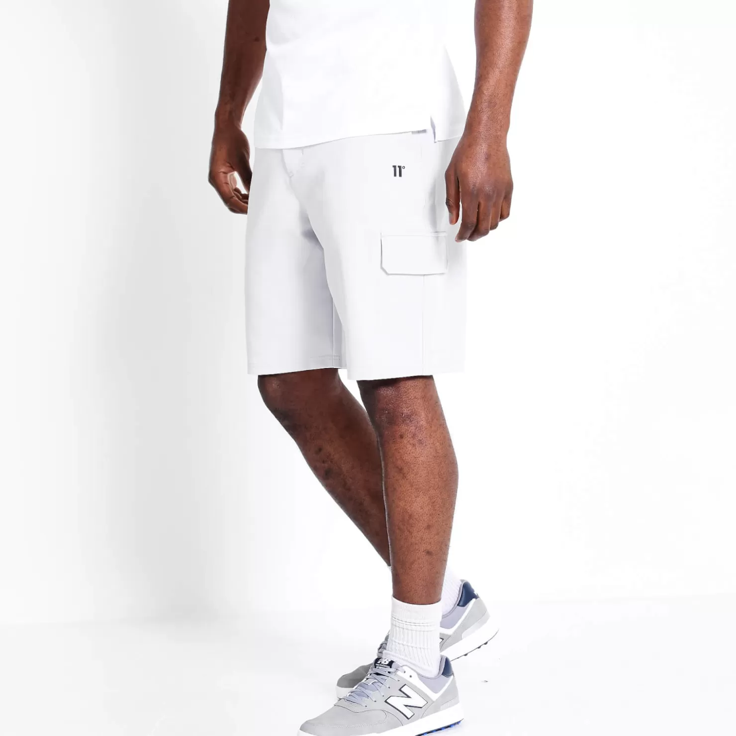 11 Degrees Shorts<Golf Shorts – Vapour Grey