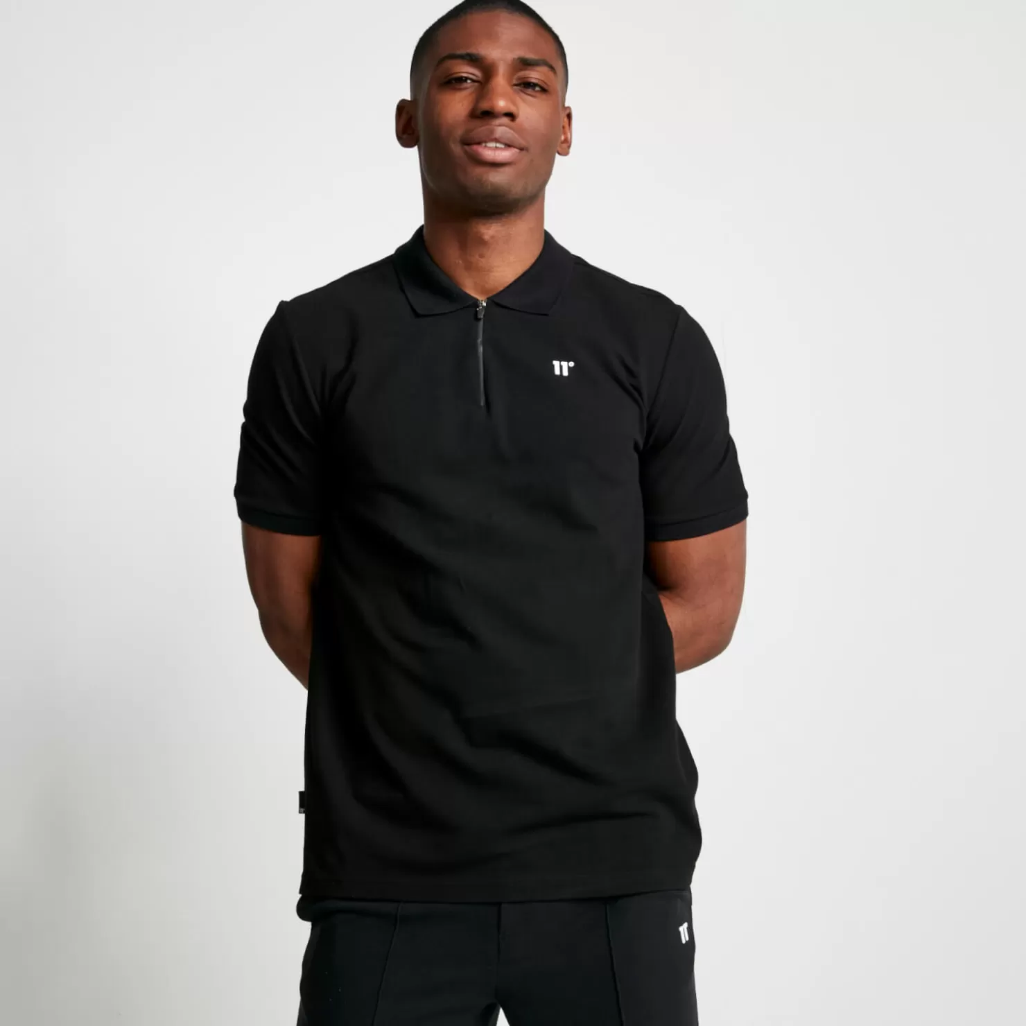 11 Degrees Polo Shirts<Smart Polo Shirt – Black