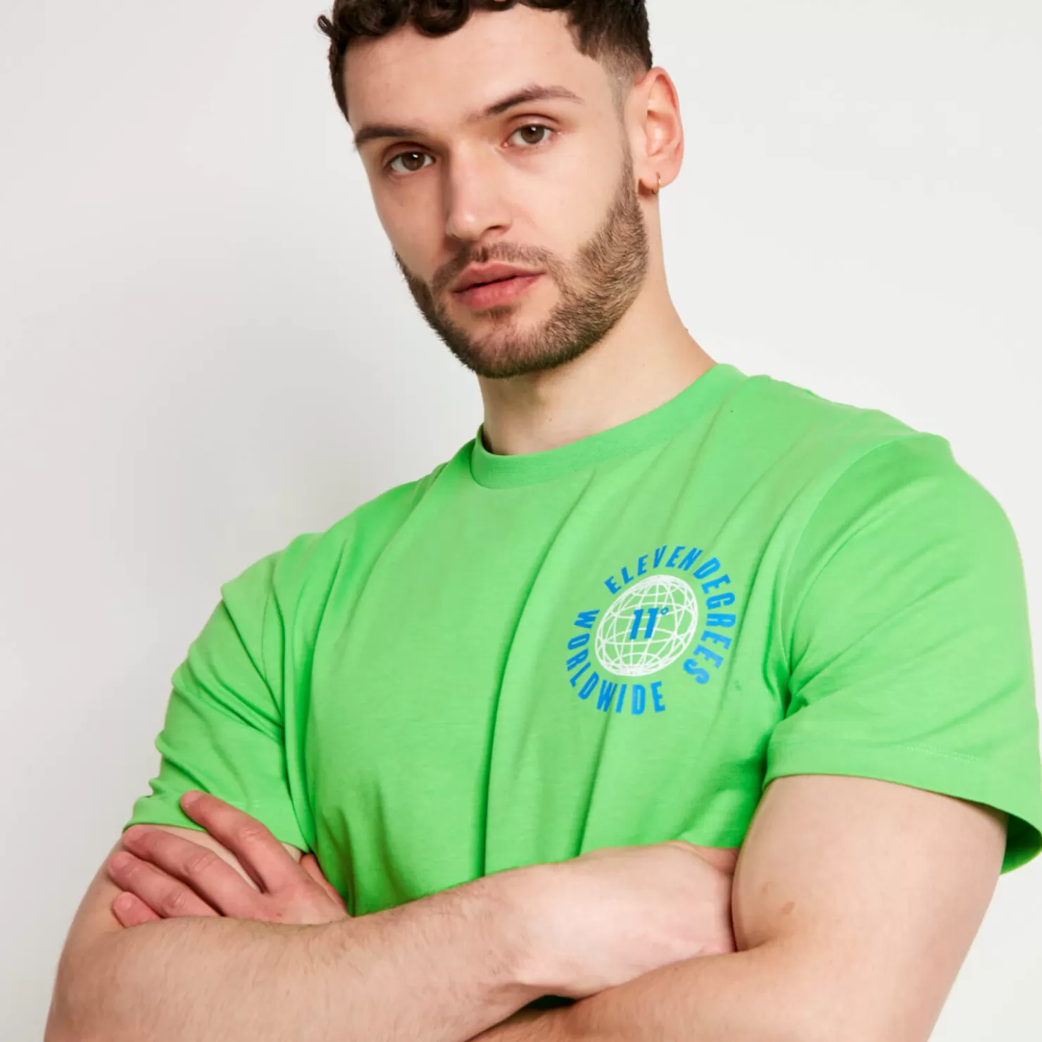 11 Degrees T-Shirts<Worldwide X T-Shirt – Jade Green