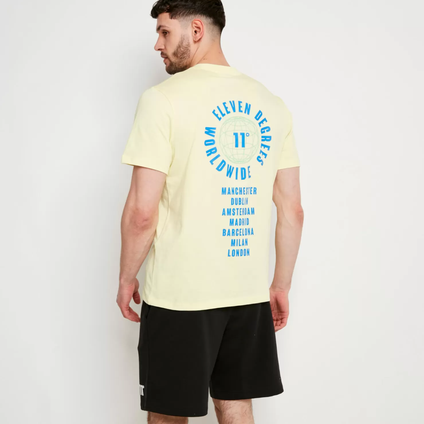 11 Degrees T-Shirts<Worldwide X T-Shirt – Yellow Sherbet